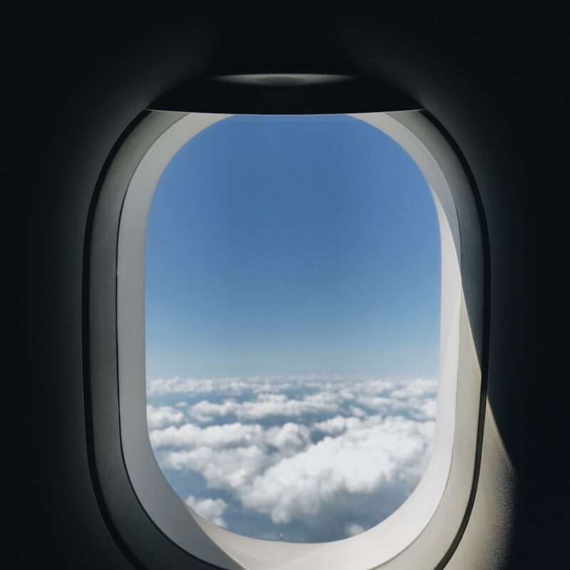 airplane window